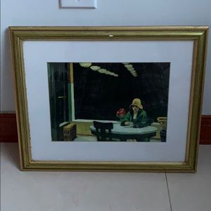 Woman drinking coffee